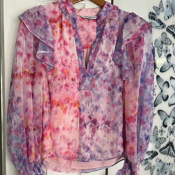 Amanda Uprichard Cerrone Blouse - Picture 2 of 4